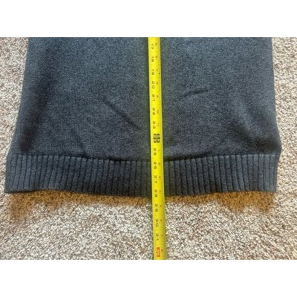 Duluth Trading Med Gray Sweater Mens Pullover Crewneck Knit Shoulder Elbow Pad - Picture 5 of 8